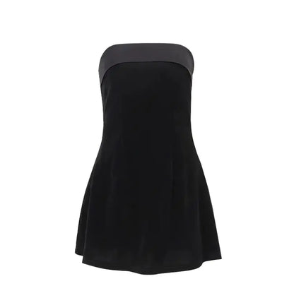 Chic Backless Tube Dress
