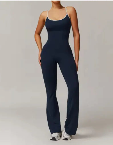 All-Season Solid Jumpsuit