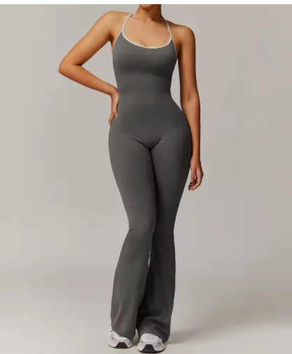 All-Season Solid Jumpsuit