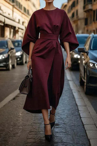 Street Chic Batwing Dress